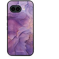 Mobiwear Glossy Case for Google Pixel 10a - G050G Purple Marble - Phone Cover