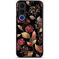 Mobiwear Glossy Case for Vivo V70 FE - G171G Golden Leaves - Phone Cover