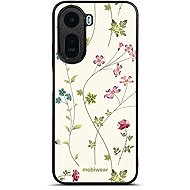 Mobiwear Glossy Xiaomi Redmi A7 Pro fényes tok - G035G, vékony szárú növények - Telefon tok