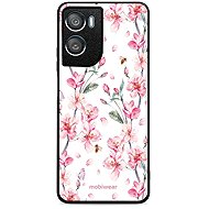 Mobiwear Glossy Case for Motorola Moto G06 Power - G033G Pink Flowers - Phone Cover
