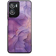 Mobiwear Glossy Case for Motorola Moto G06 Power - G050G Purple Marble - Phone Cover