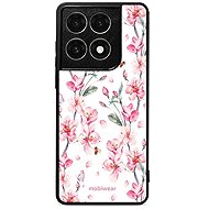 Mobiwear Glossy Case for Motorola Edge 70 Pro - G033G Pink Flowers - Phone Cover