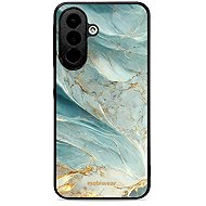 Mobiwear Glossy Case for Samsung Galaxy A27 - G022G Greenish Marble - Phone Cover