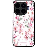 Mobiwear Glossy Case for Xiaomi 17T - G033G Pink Flowers - Phone Cover