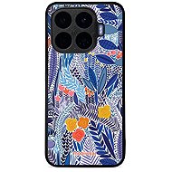 Mobiwear Glossy Xiaomi 17T fényes tok - G037G, kék virágok - Telefon tok