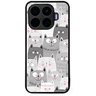 Mobiwear Glossy Case for Xiaomi 17T Pro - G045G Cats - Phone Cover