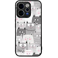 Mobiwear Glossy Case for Vivo V70 5G - G045G Kittens - Phone Cover