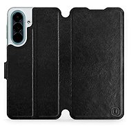 Mobiwear Flip Case for Samsung Galaxy A27 - Black - Phone Case