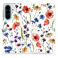 Mobiwear Flip Case for Samsung Galaxy A27 - MP04S Flowers - Phone Case