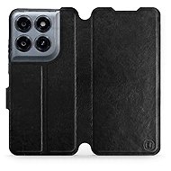Mobiwear Flip Case for Motorola Moto G37 Power - Black - Phone Case