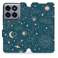 Mobiwear Flip Case for Motorola Moto G37 Power - VP14S Universe - Phone Case