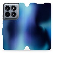 Mobiwear Flip Case for Motorola Moto G37 Power - VP68S Blue Hue - Phone Case