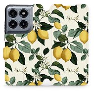 Mobiwear Flip Case for Motorola Moto G47 - VB02S Lemons - Phone Case