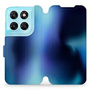 Mobiwear Flip Case for Motorola Moto G87 - VP68S Blue Shade - Phone Case