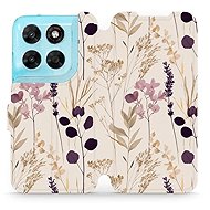 Mobiwear Flip Case for Motorola Moto G87 - VB11S Lavender - Phone Case