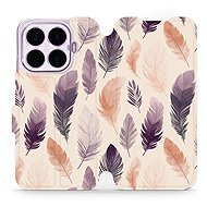 Mobiwear Flip Case for Xiaomi 17T - VB08S Watercolour Feathers - Phone Case