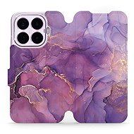Mobiwear Flip Case for Xiaomi 17T - VP20S Purple Marble - Phone Case