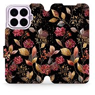Mobiwear Flip Case for Xiaomi 17T Pro - V171S Golden Leaves - Phone Case