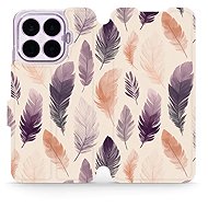 Mobiwear Flip Case for Xiaomi 17T Pro - VB08S Watercolour Feathers - Phone Case