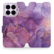 Mobiwear Flip Case for Xiaomi 17T Pro - VP20S Purple Marble - Mobiltelefon tok