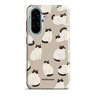 Mobiwear Rugged Case for Samsung Galaxy A27 - Elite Pro E160E Kitties - Protective Case