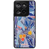 Mobiwear Glossy lesklý pro Motorola Edge 60 Fusion - Modrá květena - Protective Case