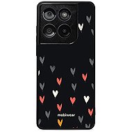 Mobiwear Glossy Glossy for Motorola Edge 60 Fusion - Hearts - Protective Case