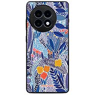 Mobiwear Glossy lesklý pro OnePlus 13R - Modrá květena - Protective Case