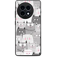 Mobiwear Glossy Glossy for OnePlus 13R - Cats - Protective Case