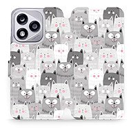 Mobiwear flip knížkové pro Honor 400 Lite - Kočičky - Phone Case
