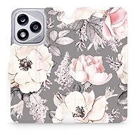 Mobiwear flip knížkové pro Honor 400 Lite - Květy - Phone Case