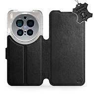 Mobiwear Leather Flip Case for Vivo X300 Pro black - Phone Case