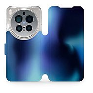 Mobiwear Flip case for Vivo X300 Pro blue - Phone Case