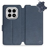 Mobiwear Leather flip case for Xiaomi Redmi Note 15 4G blue - Phone Case