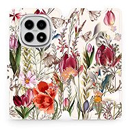 Mobiwear Flip case for Xiaomi Redmi Note 15 4G meadow - Phone Case