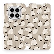 Mobiwear Flip case for Xiaomi Redmi Note 15 4G cats - Phone Case