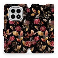 Mobiwear Flip case for Xiaomi Redmi Note 15 4G golden leaves - Phone Case