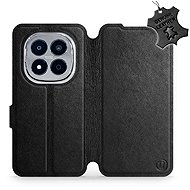 Mobiwear Leather flip case for Xiaomi Redmi Note 15 Pro+ 5G black - Phone Case