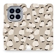 Mobiwear Flip case for Xiaomi Redmi Note 15 Pro+ 5G cats - Phone Case