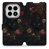 Mobiwear Flip case for Xiaomi Redmi Note 15 5G dark cats - Phone Case