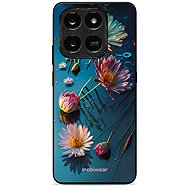 Mobiwear Glossy glossy case for Honor X7d / Honor 400 Smart 5G - flowers on the surface - Phone Cover