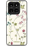 Mobiwear Glossy glossy case for Honor X7d / Honor 400 Smart 5G - thin plants - Phone Cover