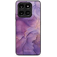 Mobiwear Glossy glossy case for Honor X7d / Honor 400 Smart 5G - purple marble - Phone Cover