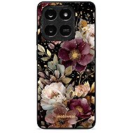Mobiwear Glossy glossy case for Honor X7d / Honor 400 Smart 5G - golden flowers - Phone Cover