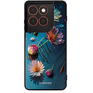 Mobiwear Glossy Glossy case for Motorola Edge 70 flowers on the surface - Phone Cover