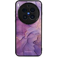 Mobiwear Glossy glossy case for Vivo X300 Pro purple marble - Phone Cover