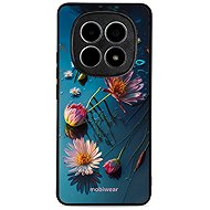 Mobiwear Glossy glossy case for Xiaomi Redmi Note 15 5G flowers on the surface - Phone Cover