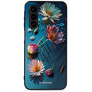 Mobiwear Glossy glossy case for Samsung Galaxy A17 / A17 5G flowers on the surface - Phone Cover