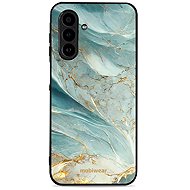 Mobiwear Glossy glossy case for Samsung Galaxy A17 / A17 5G greenish marble - Phone Cover