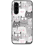Mobiwear Glossy glossy case for Samsung Galaxy A17 / A17 5G cats - Phone Cover